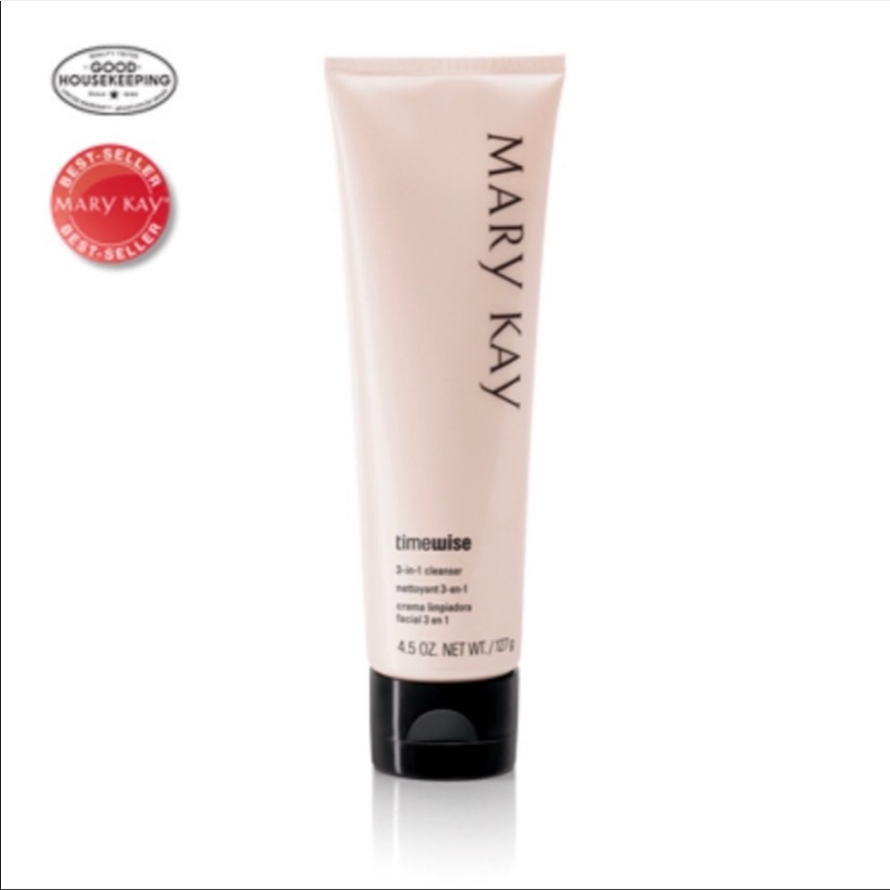 Dry combination cleanser